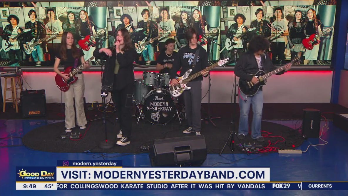 Modern Yesterday performs on Good Day Philadelphia